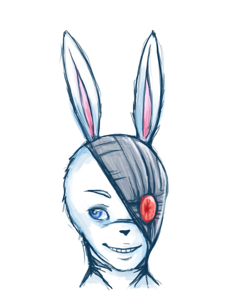 Cobalt Rabbit by cluelesscomedy123