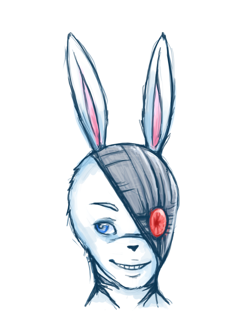 Cobalt Rabbit by cluelesscomedy123