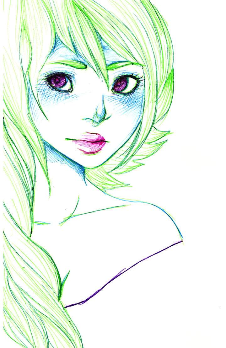 Green Girl by cluelesscomedy123