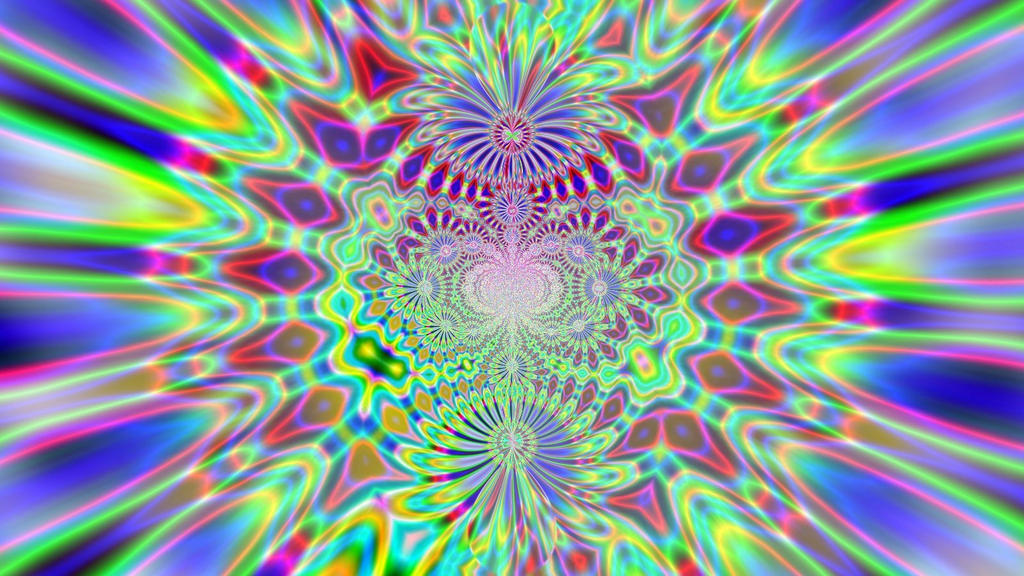 Exploding rainbow with fireworks by BGai on DeviantArt