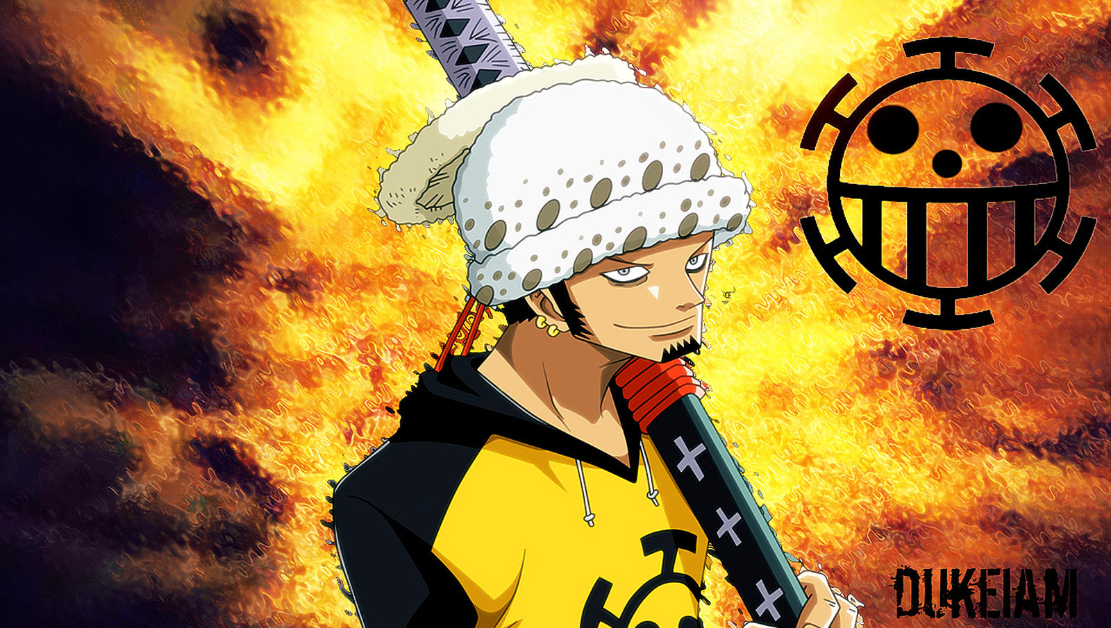 Trafalgar Law Wallpaper by Dukeiam on DeviantArt Trafalgar Law Wallpaper by Dukeiam on DeviantArt