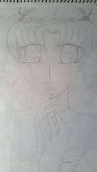 Cherry Blossom Princess [ rough ] Sailor Moon by XxYaoiIsMyDrugxX