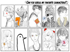 Favourite Characters Meme