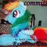 Rainbow Dash custom plush number 3