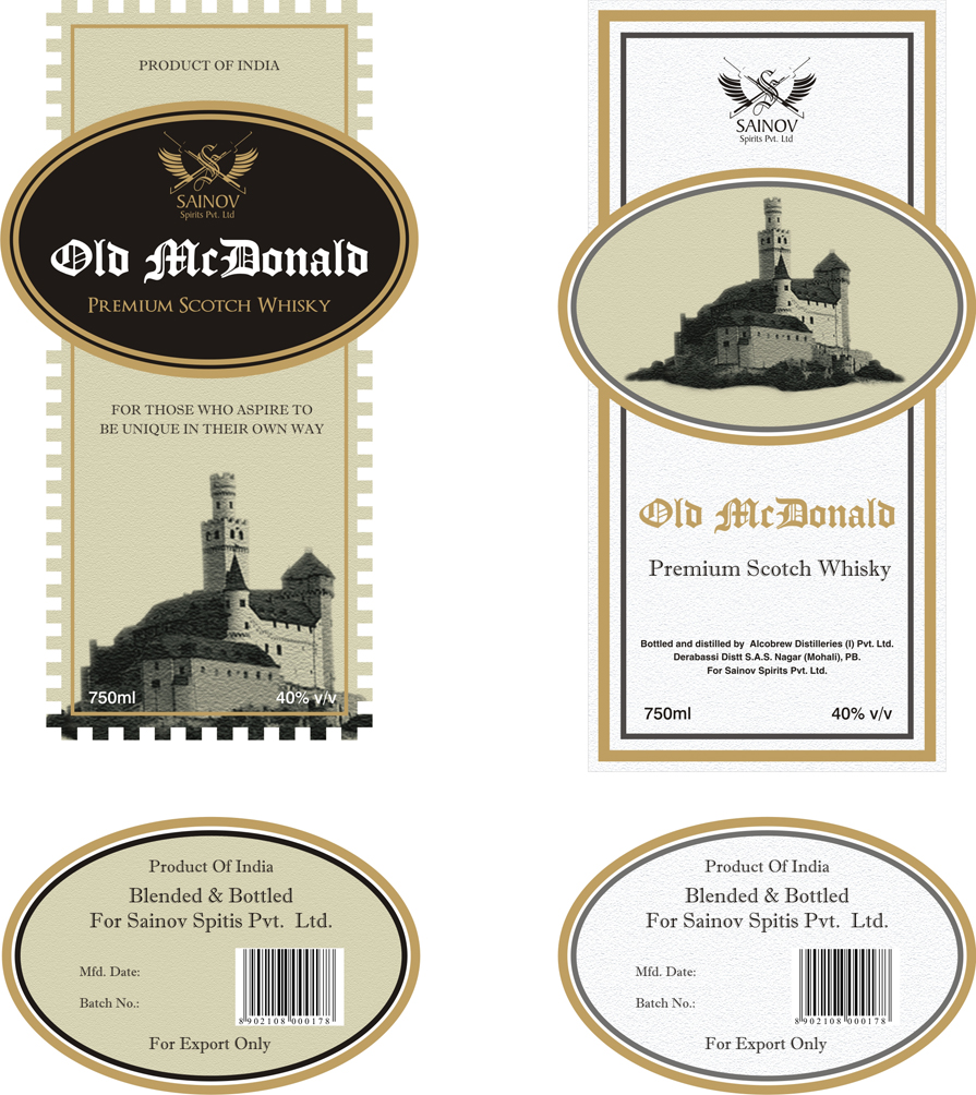 Alcohol Label Concepts