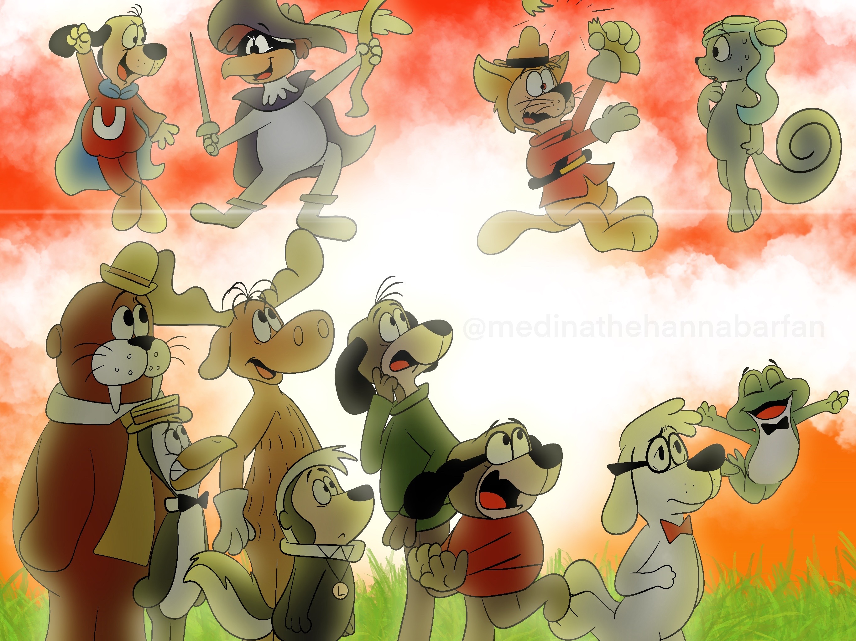 Jay Ward meets Total Television! by DinaTheHannaBlueyFan on DeviantArt