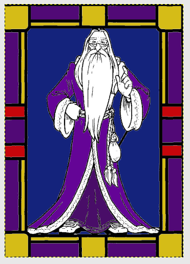 Albus Dumbledore ~Colored