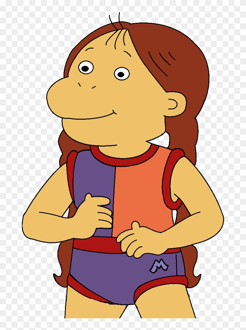 Muffy Crosswire in her swimsuit by ddapcic on DeviantArt