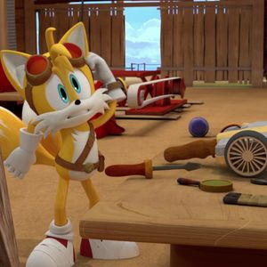 Tails has work to do in his workshop by ddapcic on DeviantArt