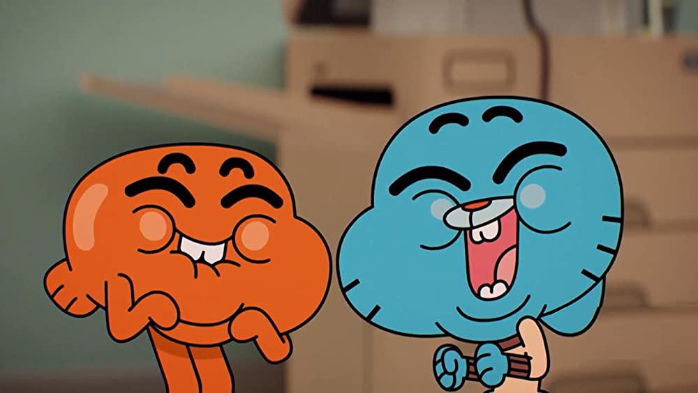 Gumball and Darwin with funny faces by ddapcic on DeviantArt