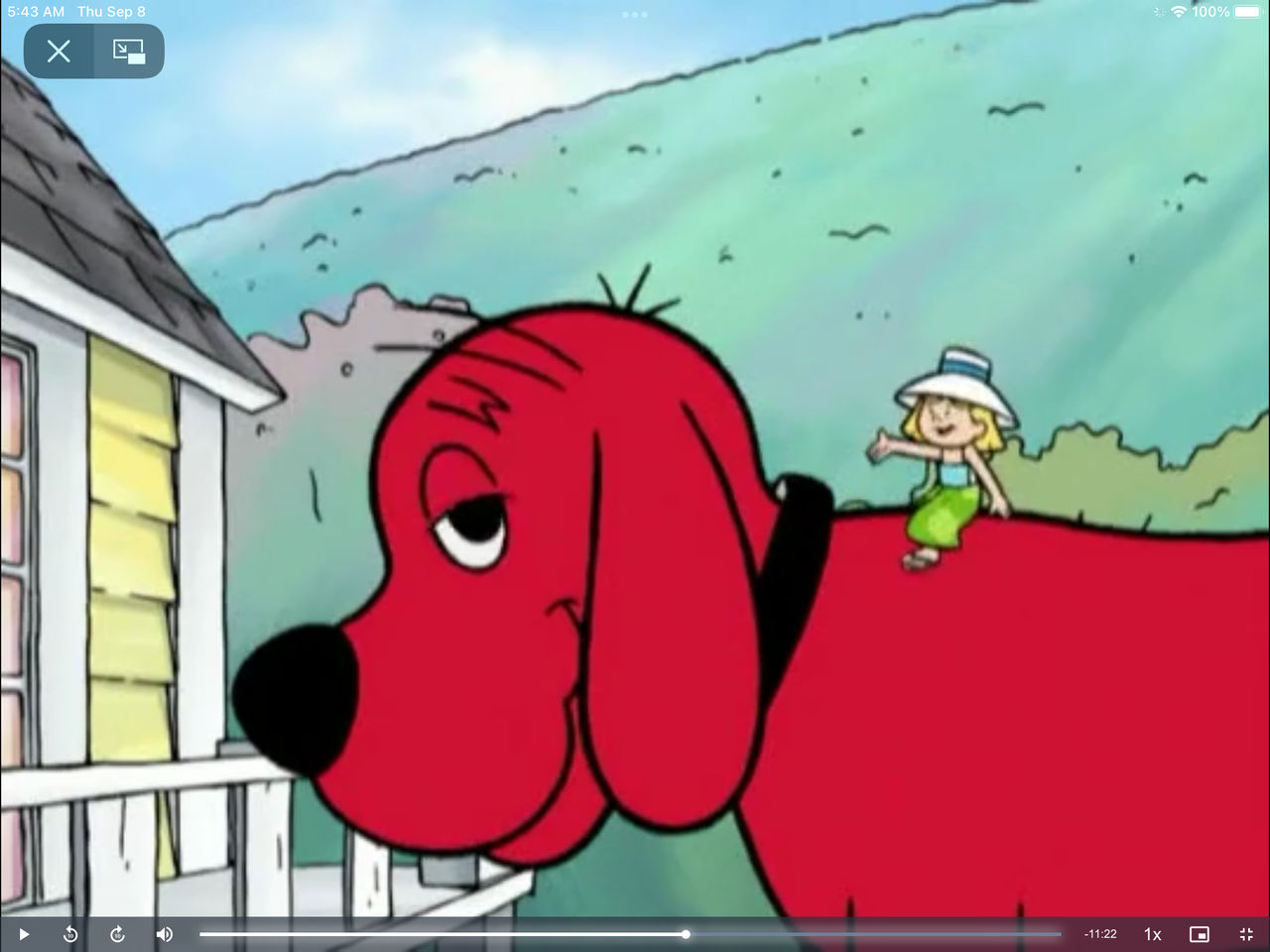 Cleffer Deviantart Emily Elizabeth tells Clifford to the beach by ddapcic on DeviantArt
