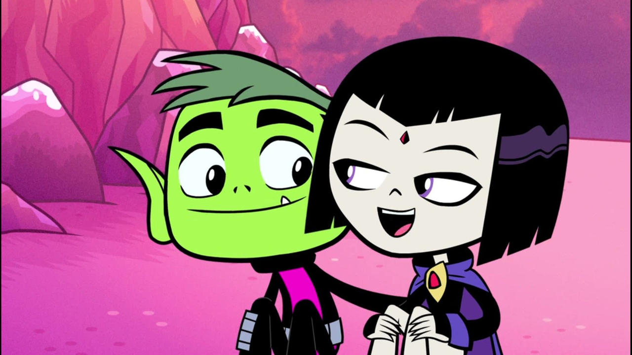 Raven and Beast Boy shows a lot more love by ddapcic on DeviantArt(03)