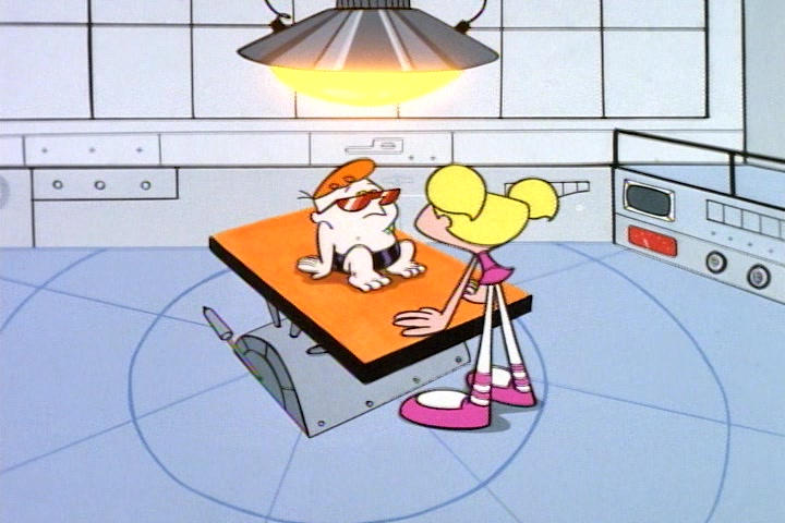 Dexter Lab Mouse Using Computer Dexter in his lab while Deedee has a conversation by ddapcic on DeviantArt