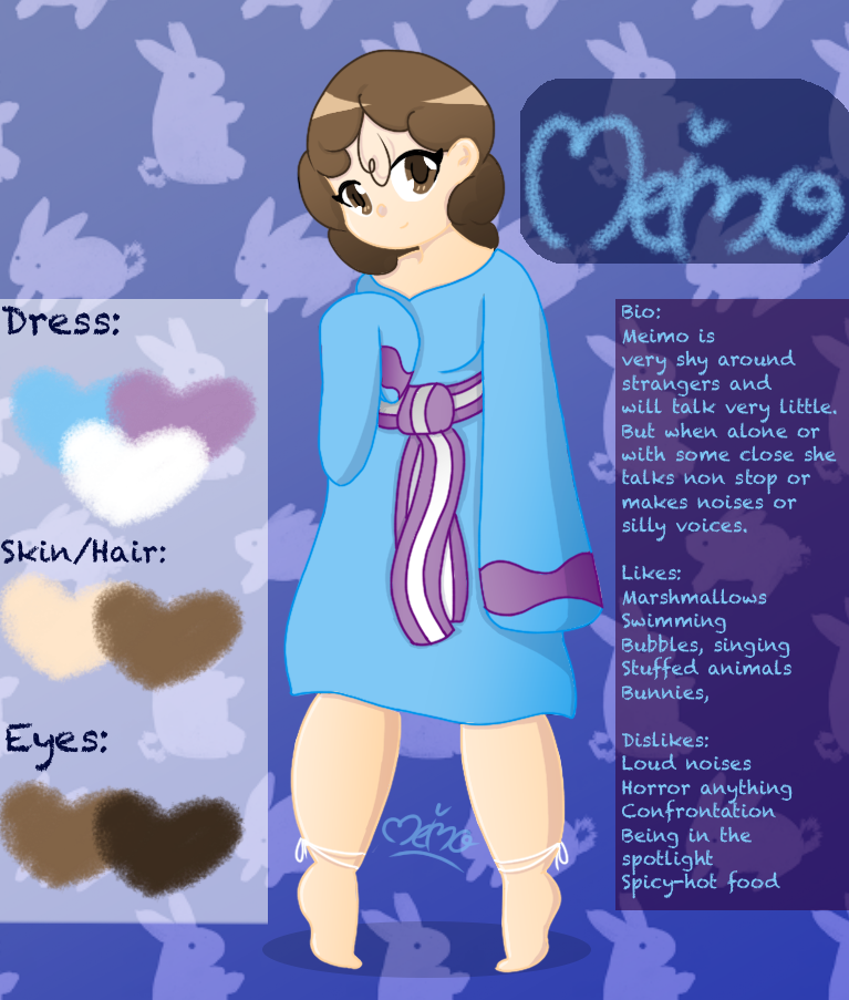 Reference Sheet: Meimo