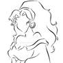 Esmeralda Lineart