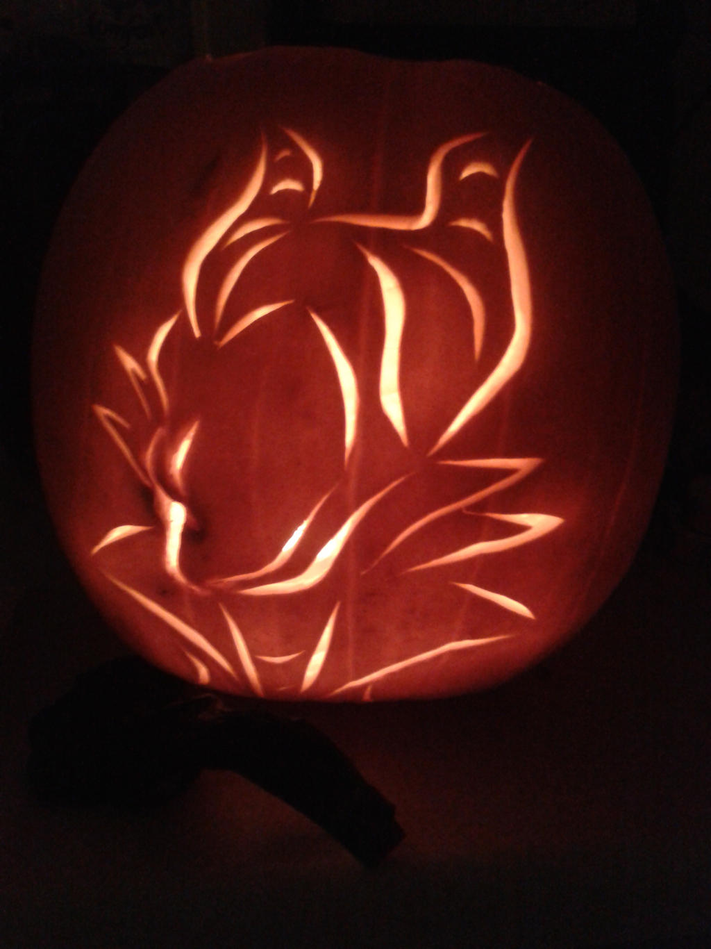 Maleficent pumpkin