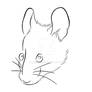 Mouse line art