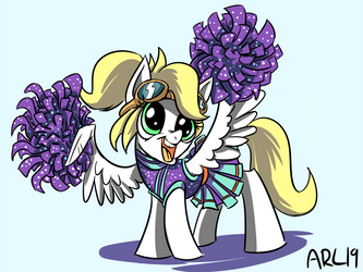 Flugekrieg as a Cheerleader Pony