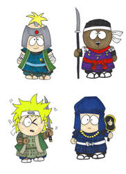 South Park Samurai set 2