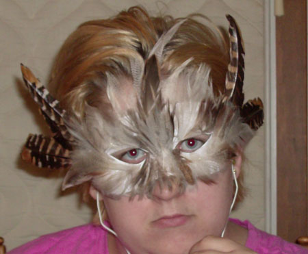 Feather Mask