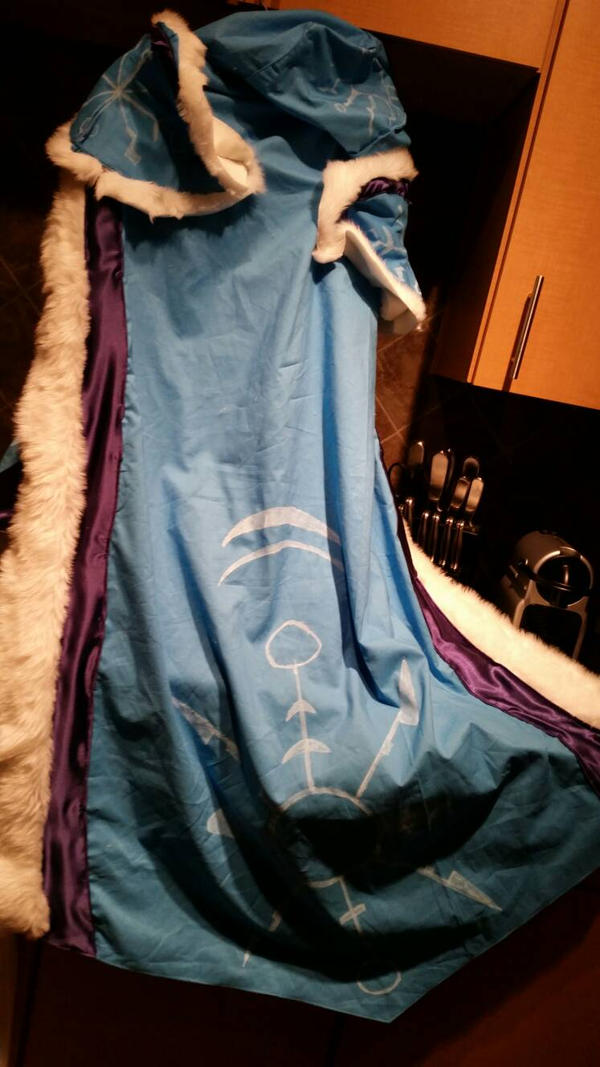 DOTA 2 Crystal Maiden costume - back