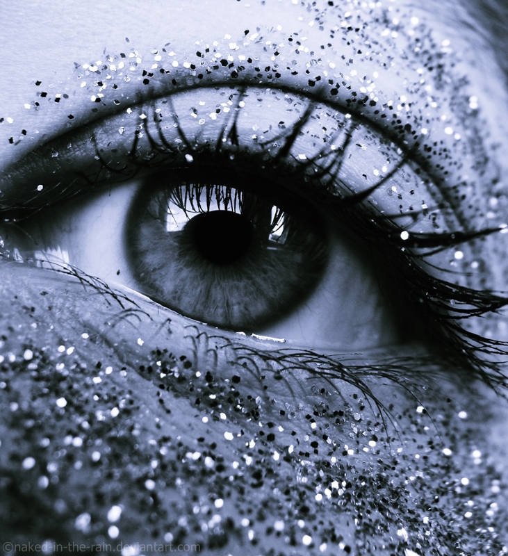 Glitter tears