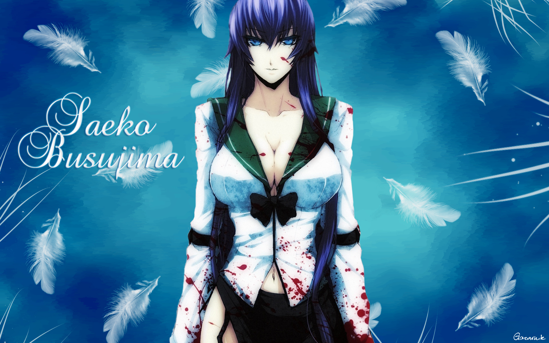 Saeko Busujima Wallpaper HD