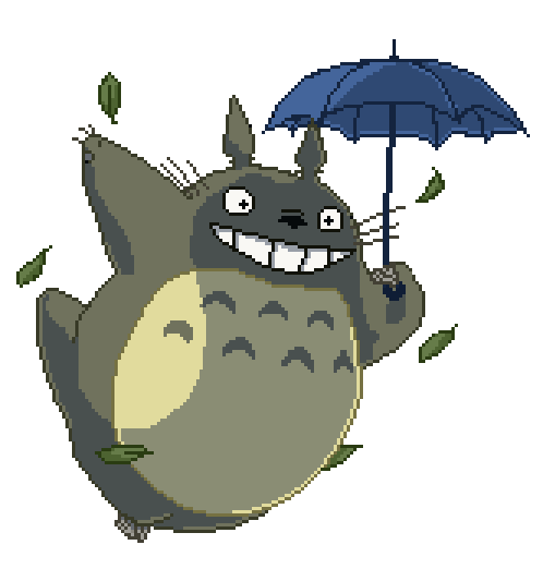 Totoro by Pixel4leatorio on DeviantArt