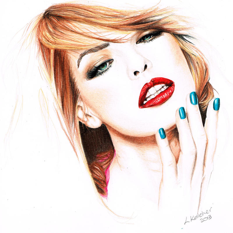 Milla Jovovich by LornaKelleherArt