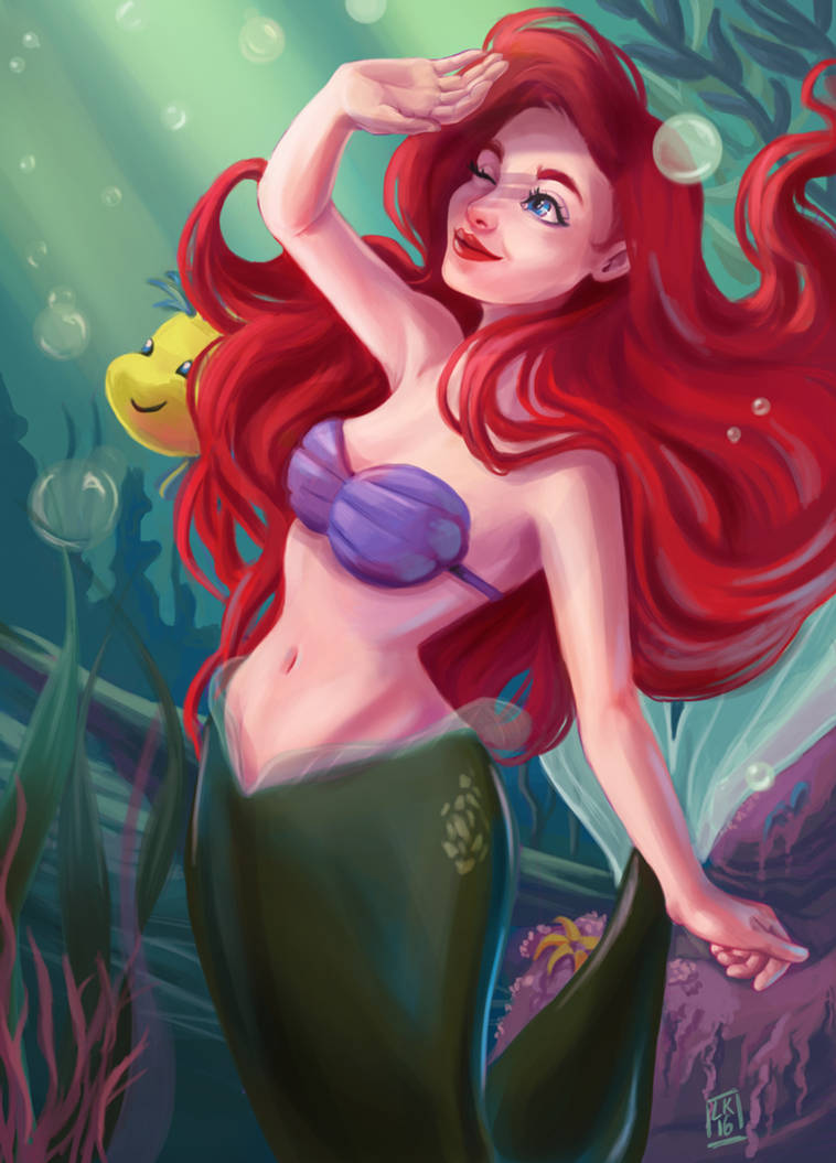 Ariel by LornaKelleherArt