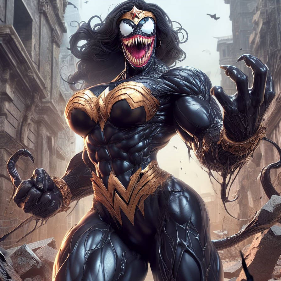 Wonder Woman She-Venom TF 2 by SheBeastTF on DeviantArt
