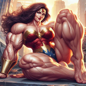 Buffed Up Wonder Woman 6