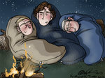 SherlockBBC: SleepingBagSnuggles by KrisKenshin