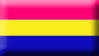 Pansexual Pride Flag Stamp