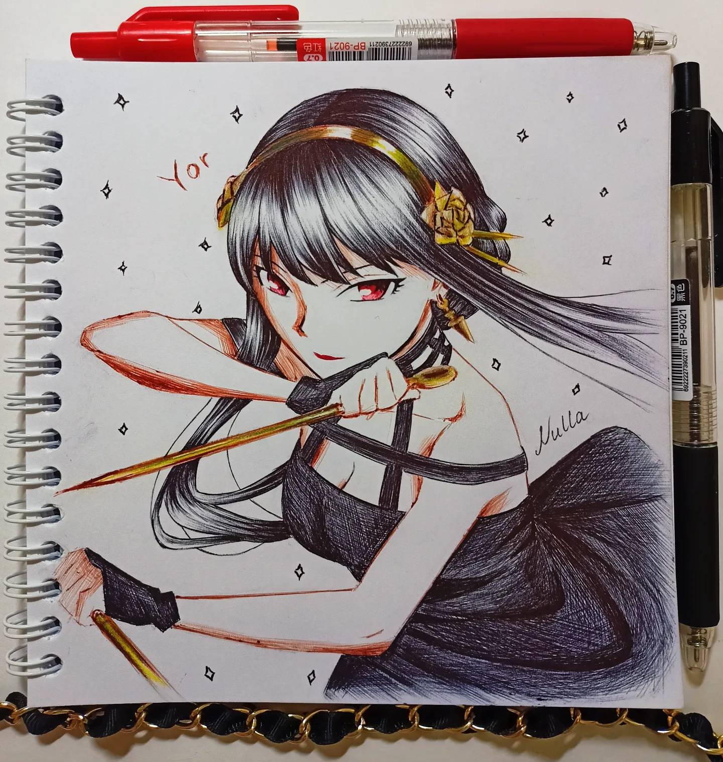 Yor Forger Art ~ by Nullaart on DeviantArt