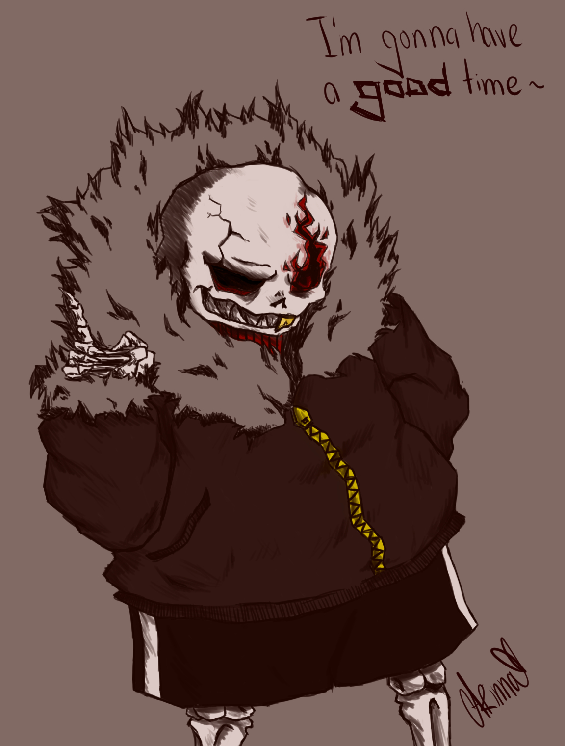 Underfell - Sans