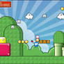 Super Bloo Bros. - The World 1