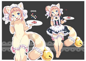 Adopt auction - A Fluffy Maid (CLOSED)