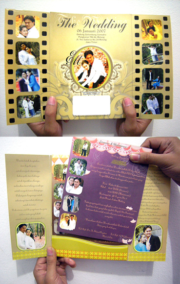 The weddign invitation