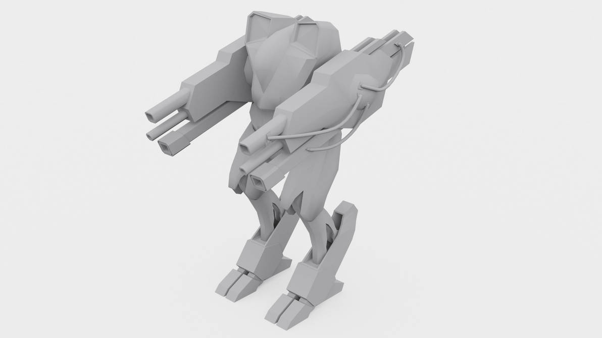 Mech Render Perspectve by NeoBionics on DeviantArt