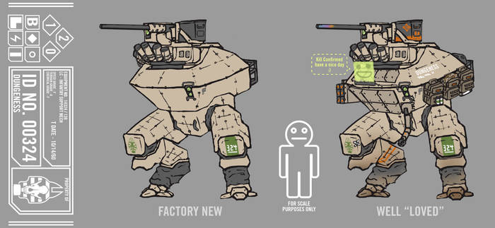 Infantry support Mech