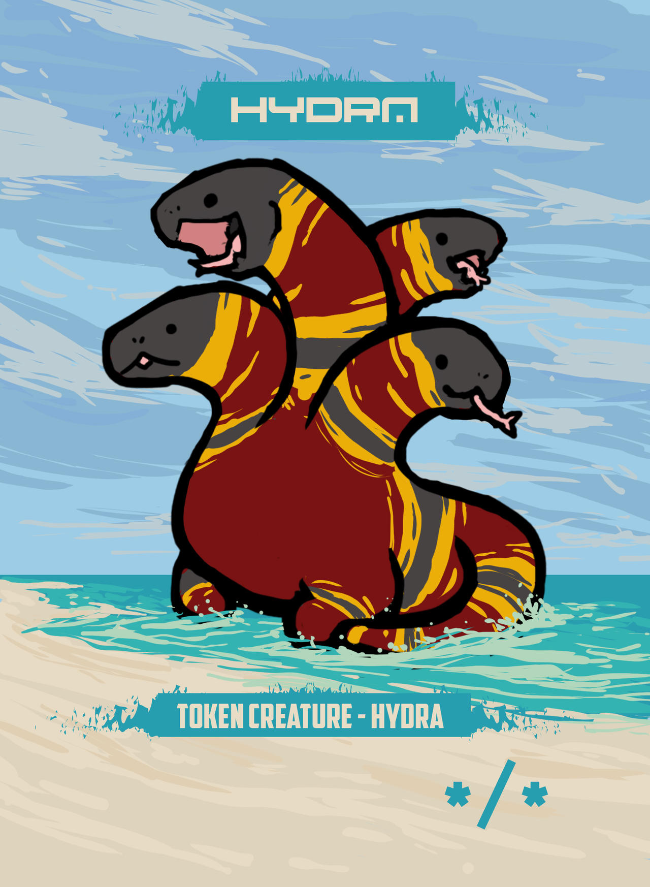 Magic Token - Hydra 1 by Spectralidax on DeviantArt