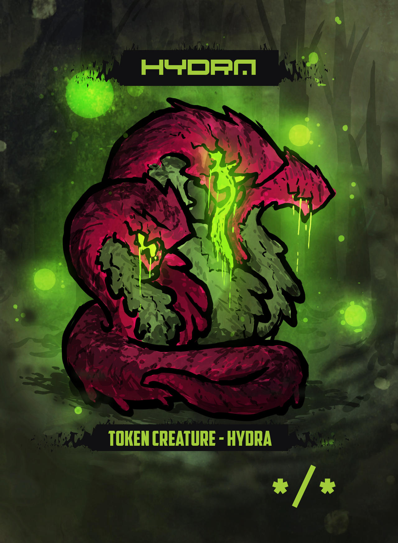 Magic Token - Hydra 3 by Spectralidax on DeviantArt