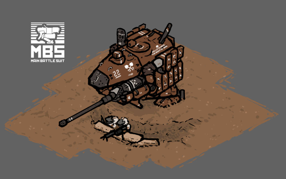 MBS Isometric Mech by Spectralidax on DeviantArt