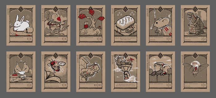 Mouse Guard and Monty Python MTG Tokens