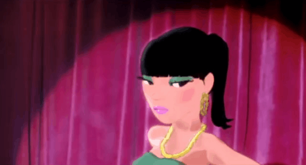 Lily Allen GIF 04 by Toongod on DeviantArt