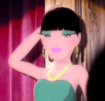 Lily Allen GIF 07 Cropped by Toongod on DeviantArt