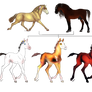 Semi/Unnatural Horse Adopts (CLOSED)