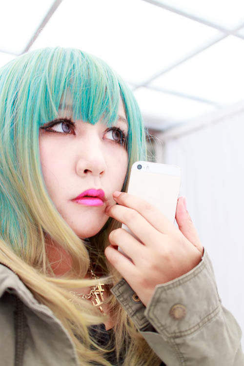 green harajuku wigs I like this