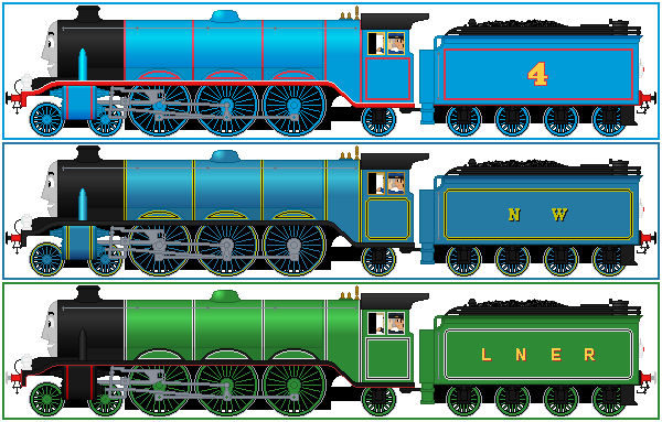 GORDON the Big Engine (Old Shape) by LeatherBootlace on DeviantArt
